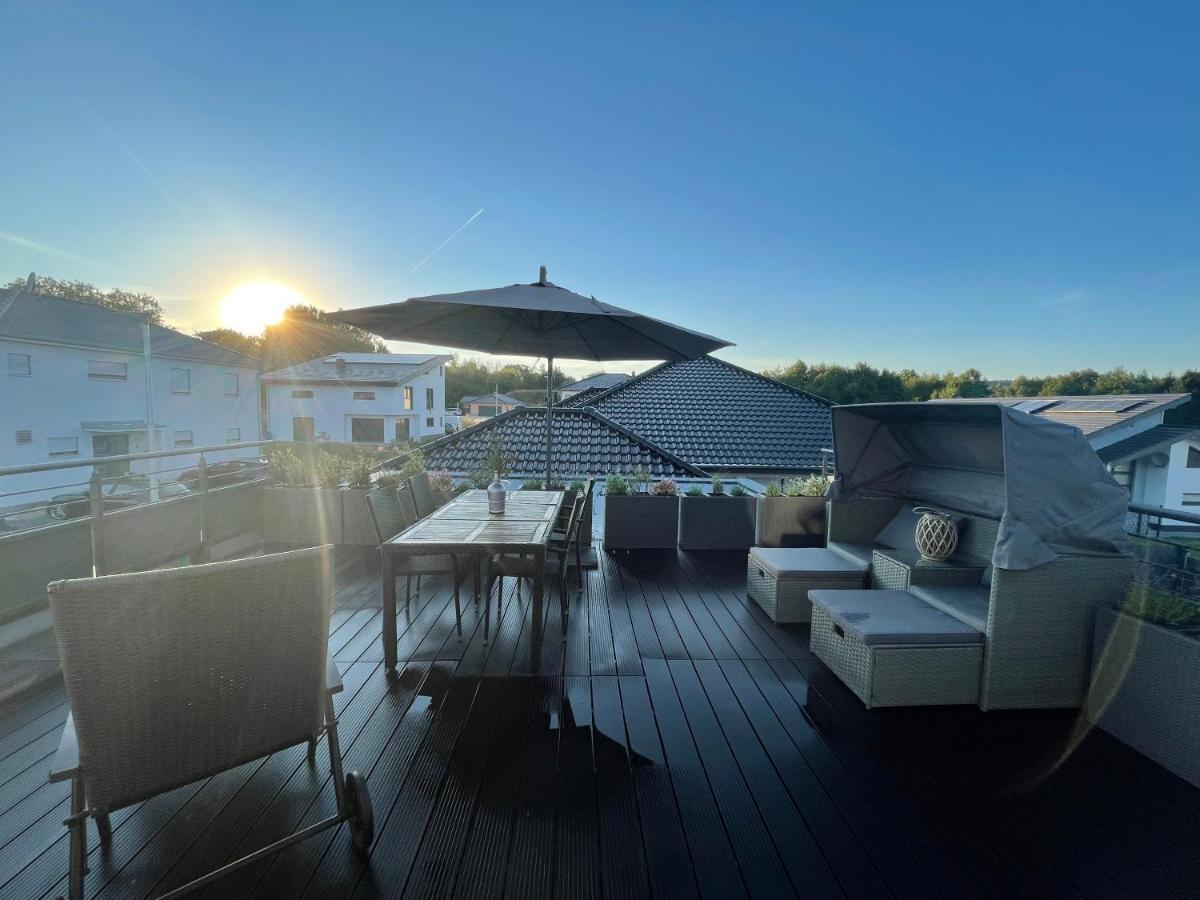 #Neu L Seeblick L Netflix L Boxspring L Nespresso L E-Tuer L Terrasse L 82M2 Ulmen Exterior photo